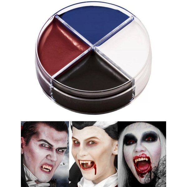 Maskworld Theaterschminke Vampir Make up - Karneval Fasching Schminke, Theaterschminke & Halloween Make-up in hochwertiger Qualität