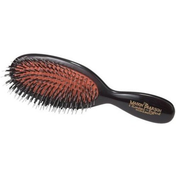 MASON PEARSON Junior Bristle Nylon Dark Ruby/Black Paddlebürste · 1 Stk