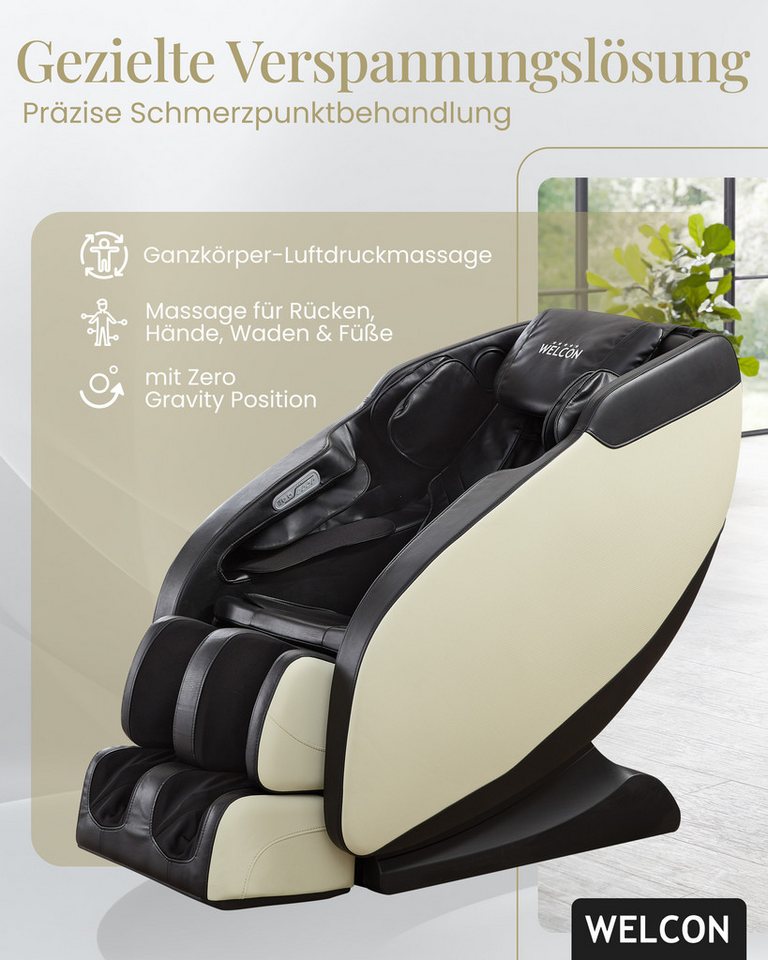 WELCON Massagesessel Massagesessel WELCON PRESTIGE II mit Wärmefunktion – Bild 2 von 5