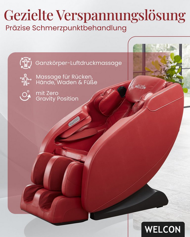 WELCON Massagesessel Massagesessel WELCON PRESTIGE II mit Wärmefunktion – Bild 2 von 5
