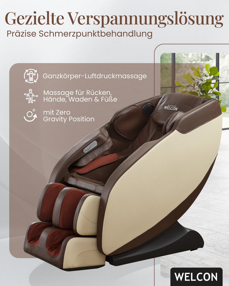 WELCON Massagesessel Massagesessel WELCON PRESTIGE II mit Wärmefunktion – Bild 2 von 5