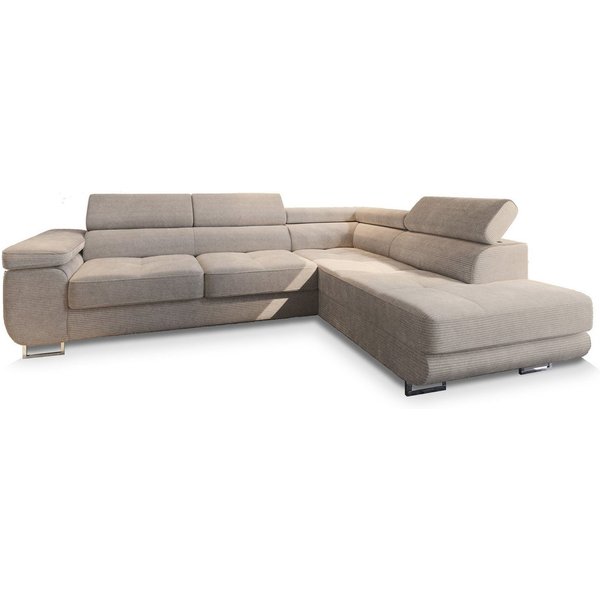 Masseno Ecksofa APIRO mit Schlaffunktion L-Form, Sofa mit Bettkasten