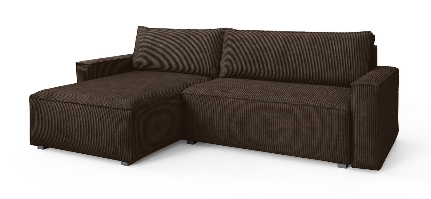 Masseno Ecksofa BESMIR mit Schlaffunktion L-Form, Sofa mit Bettkasten – Bild 2 von 5