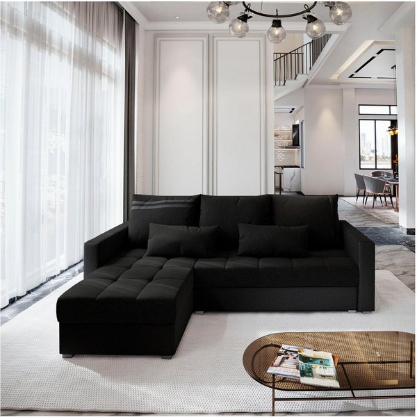 Masseno Ecksofa KOS PIK mit Schlaffunktion L-Form, Sofa mit Bettkasten