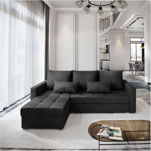 Masseno Ecksofa KOS PIK mit Schlaffunktion L-Form, Sofa mit Bettkasten