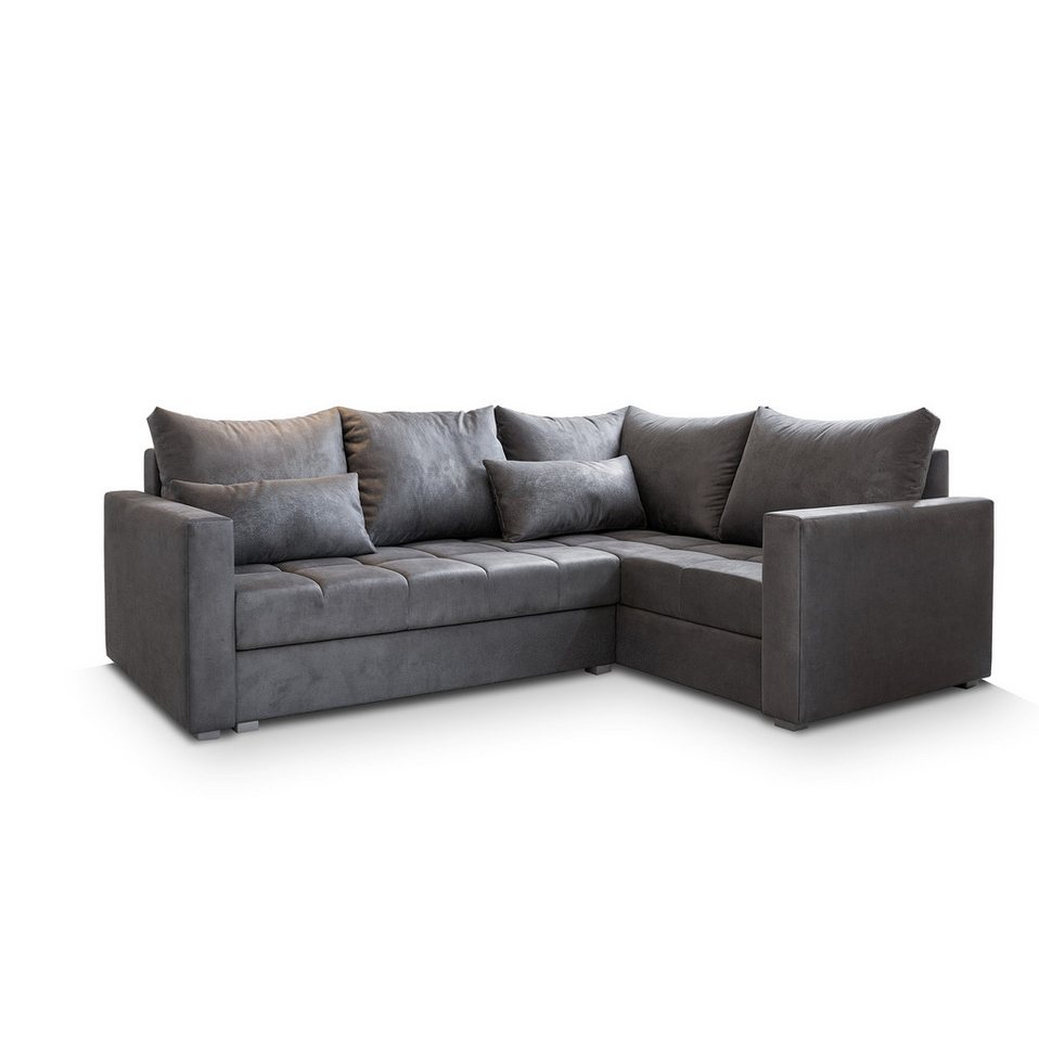 Masseno Ecksofa LIRENO mit Schlaffunktion L-Form, Sofa mit Bettkasten – Bild 2 von 5