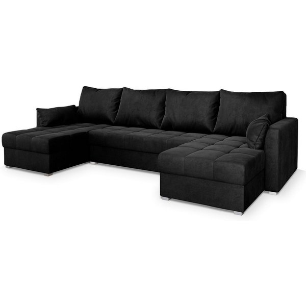 Masseno Ecksofa NAKO mit Schlaffunktion U-Form, Sofa mit Bettkasten