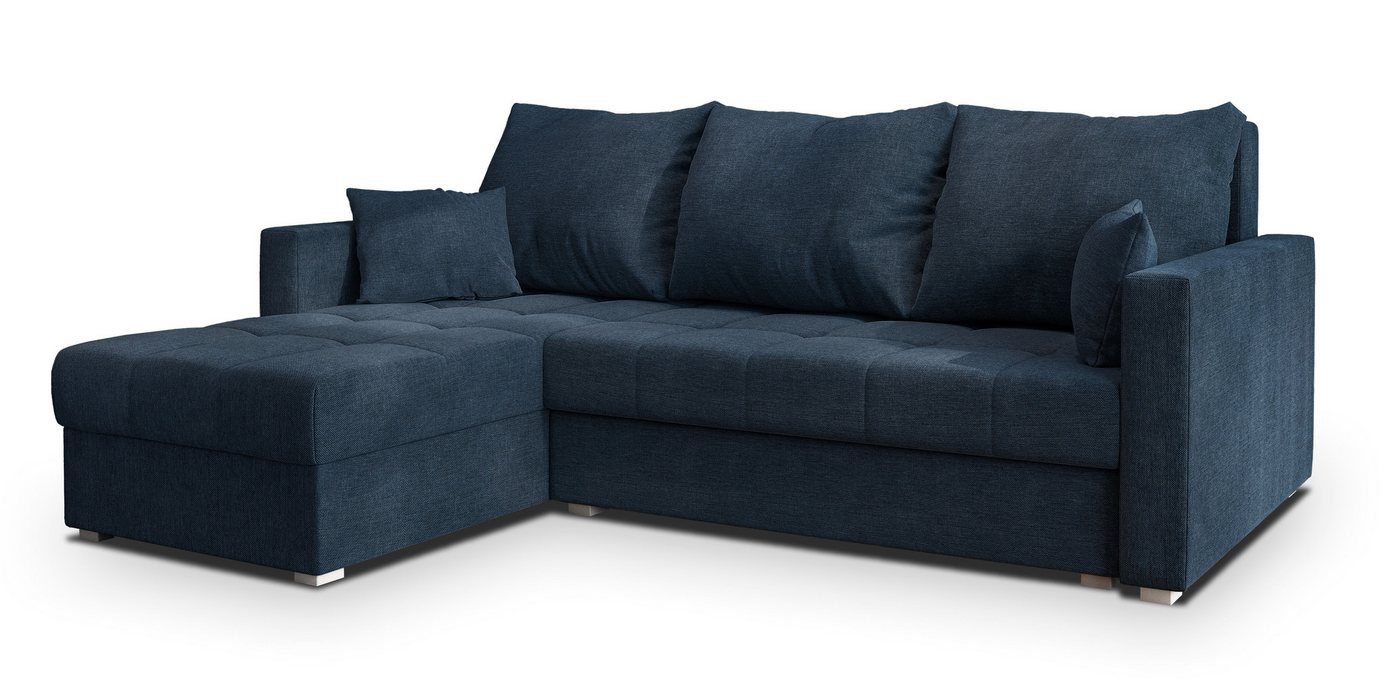 Masseno Ecksofa NIDA mit Schlaffunktion L-Form, Sofa mit Bettkasten – Bild 2 von 5