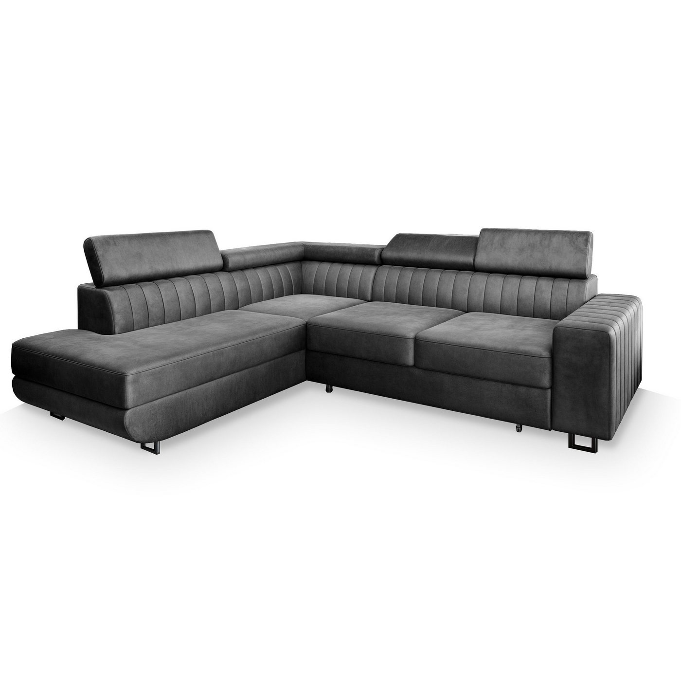 Masseno Ecksofa NOLA mit Schlaffunktion L-Form, Sofa mit Bettkasten – Bild 2 von 5