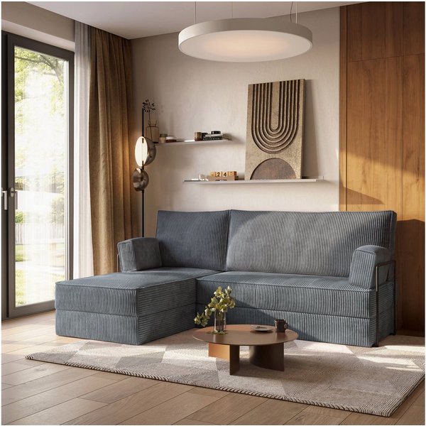 Masseno Ecksofa NOTIA modulares Boneless Sofa mit Schlaffunktion