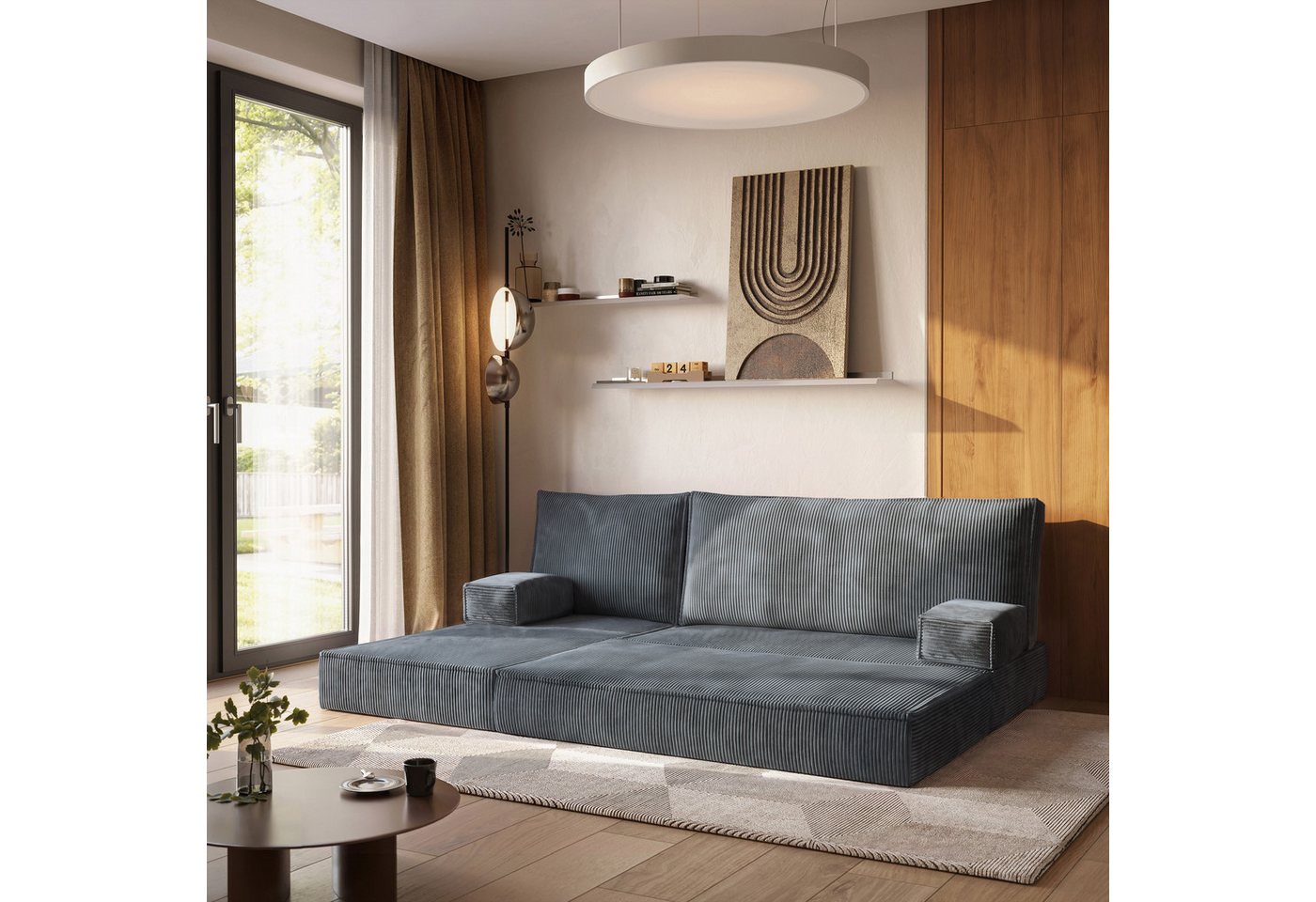 Masseno Ecksofa NOTIA modulares Boneless Sofa mit Schlaffunktion – Bild 3 von 5