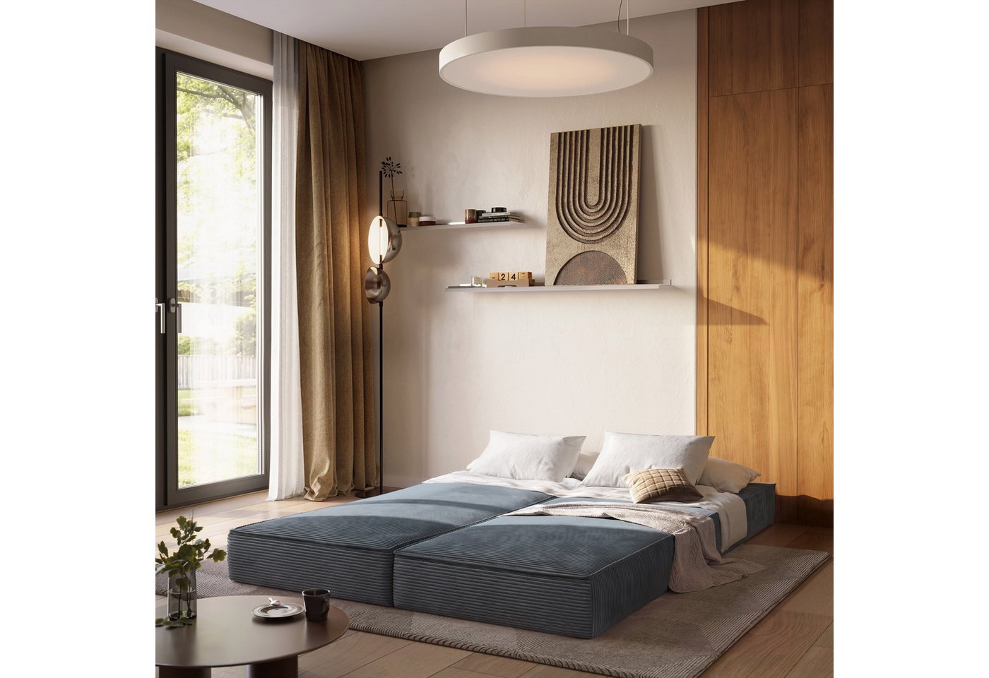 Masseno Ecksofa NOTIA modulares Boneless Sofa mit Schlaffunktion – Bild 4 von 5