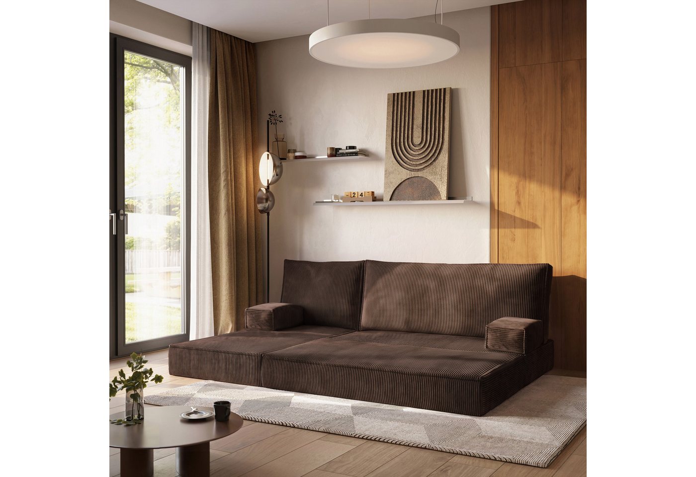 Masseno Ecksofa NOTIA modulares Boneless Sofa mit Schlaffunktion – Bild 3 von 5