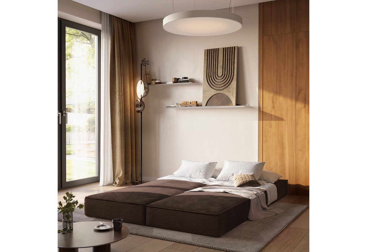 Masseno Ecksofa NOTIA modulares Boneless Sofa mit Schlaffunktion – Bild 4 von 5