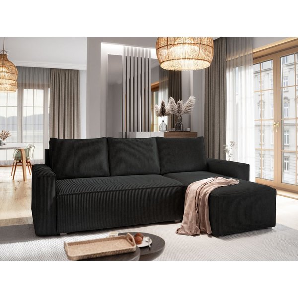 Masseno Ecksofa POTARO mit Schlaffunktion L-Form, Sofa mit Bettkasten