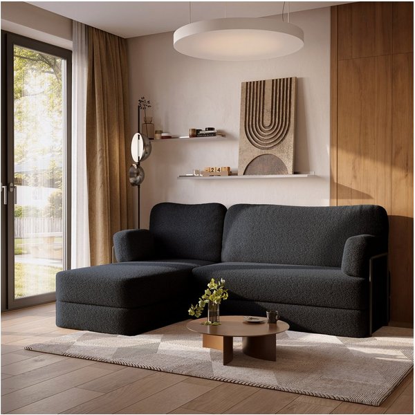 Masseno Ecksofa SABI modulares Boneless Sofa mit Schlaffunktion