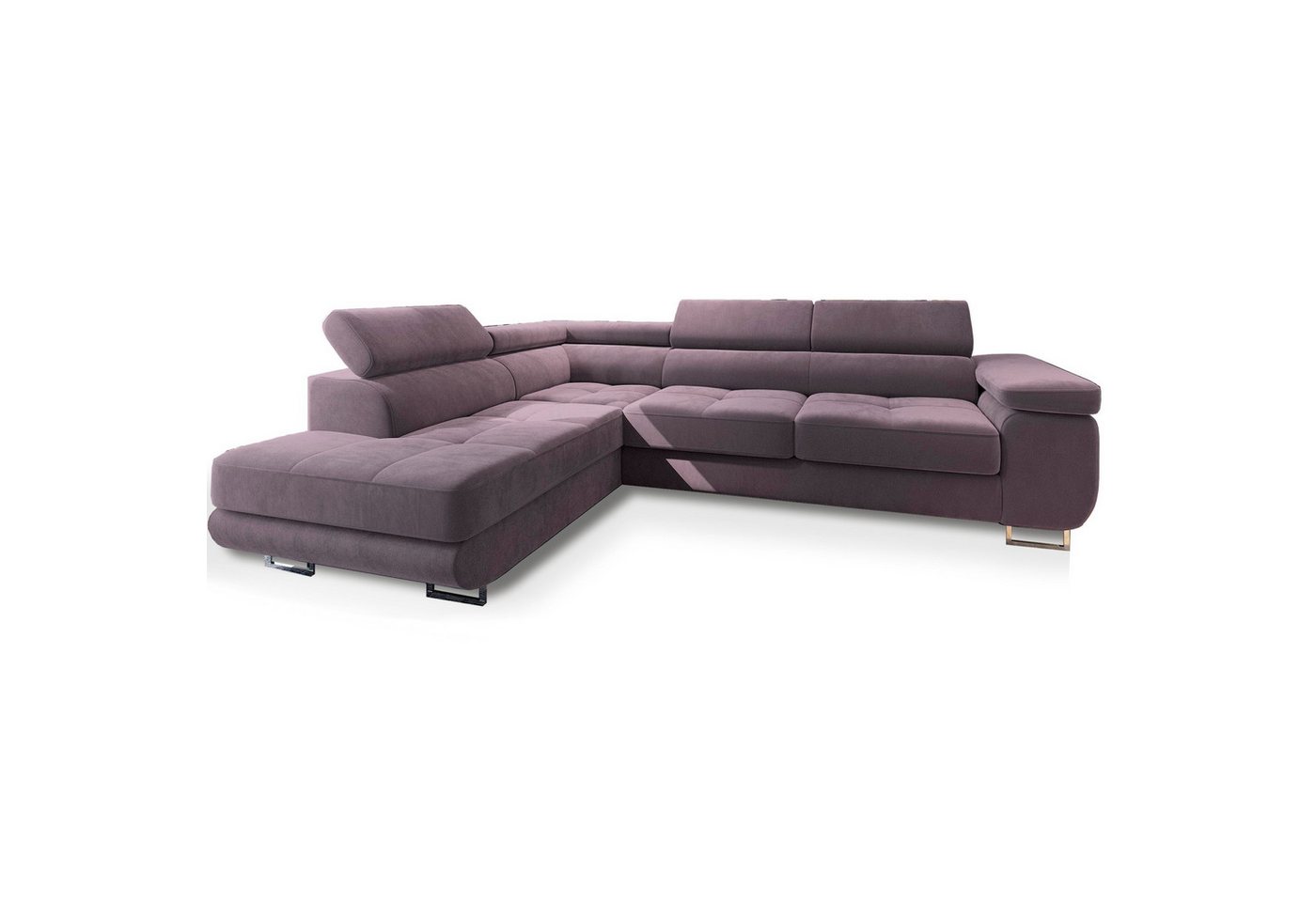 Masseno Ecksofa SELVA mit Schlaffunktion L-Form, Sofa mit Bettkasten – Bild 2 von 5