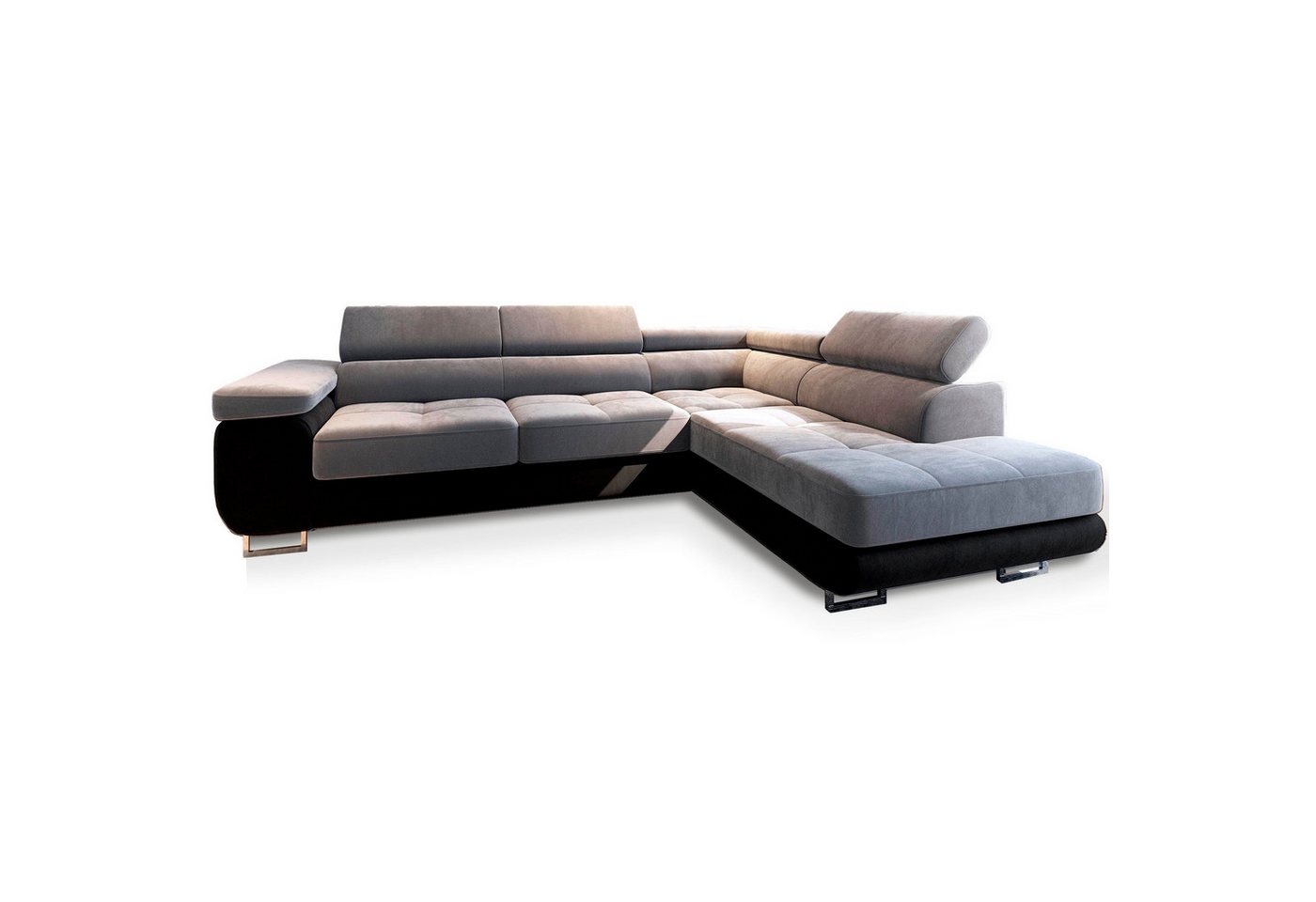 Masseno Ecksofa SELVA mit Schlaffunktion L-Form, Sofa mit Bettkasten – Bild 2 von 5