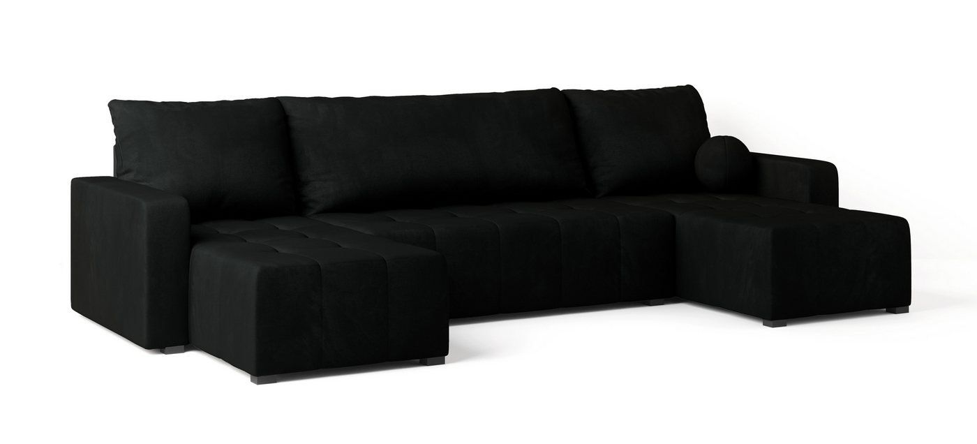 Masseno Ecksofa TOLARI mit Schlaffunktion U-Form, Sofa mit Bettkasten – Bild 2 von 5