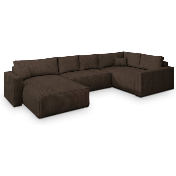 Masseno Ecksofa VELAMI mit Schlaffunktion U-Form, Sofa mit Bettkasten