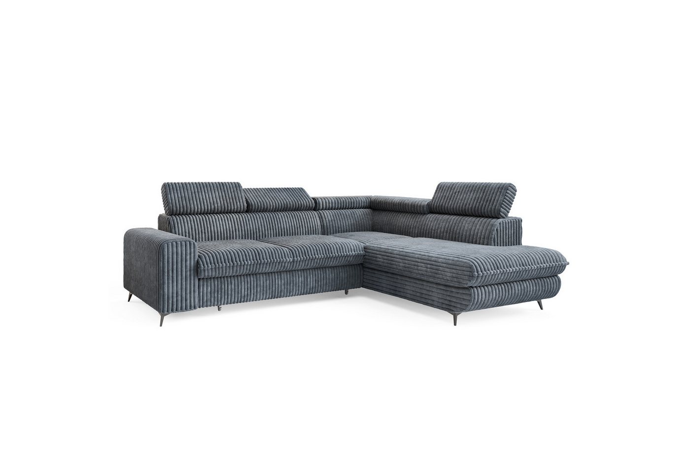 Masseno Ecksofa VELISS mit Schlaffunktion L-Form, Sofa mit Bettkasten – Bild 2 von 5
