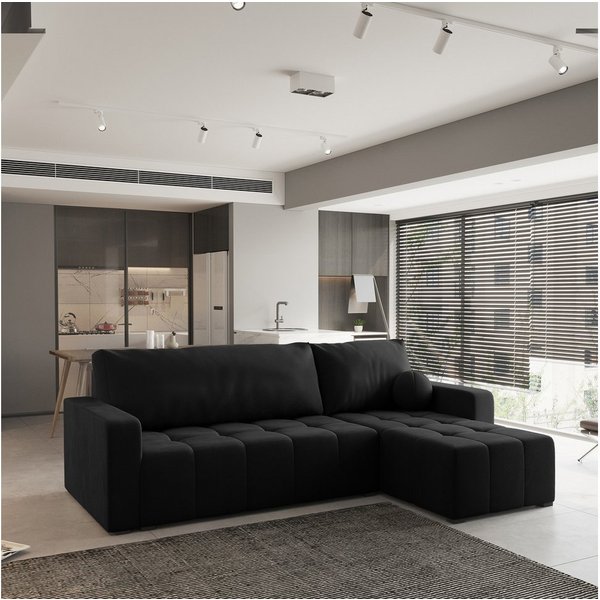 Masseno Ecksofa VOLIRA mit Schlaffunktion L-Form, Sofa mit Bettkasten