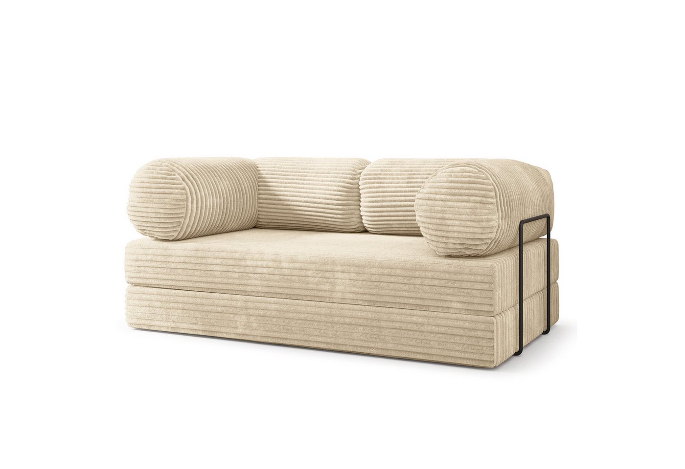 Masseno Sofa ALVIO mit Schlaffunktion, Schlafsofa, Schaumstoffsofa – Bild 2 von 5