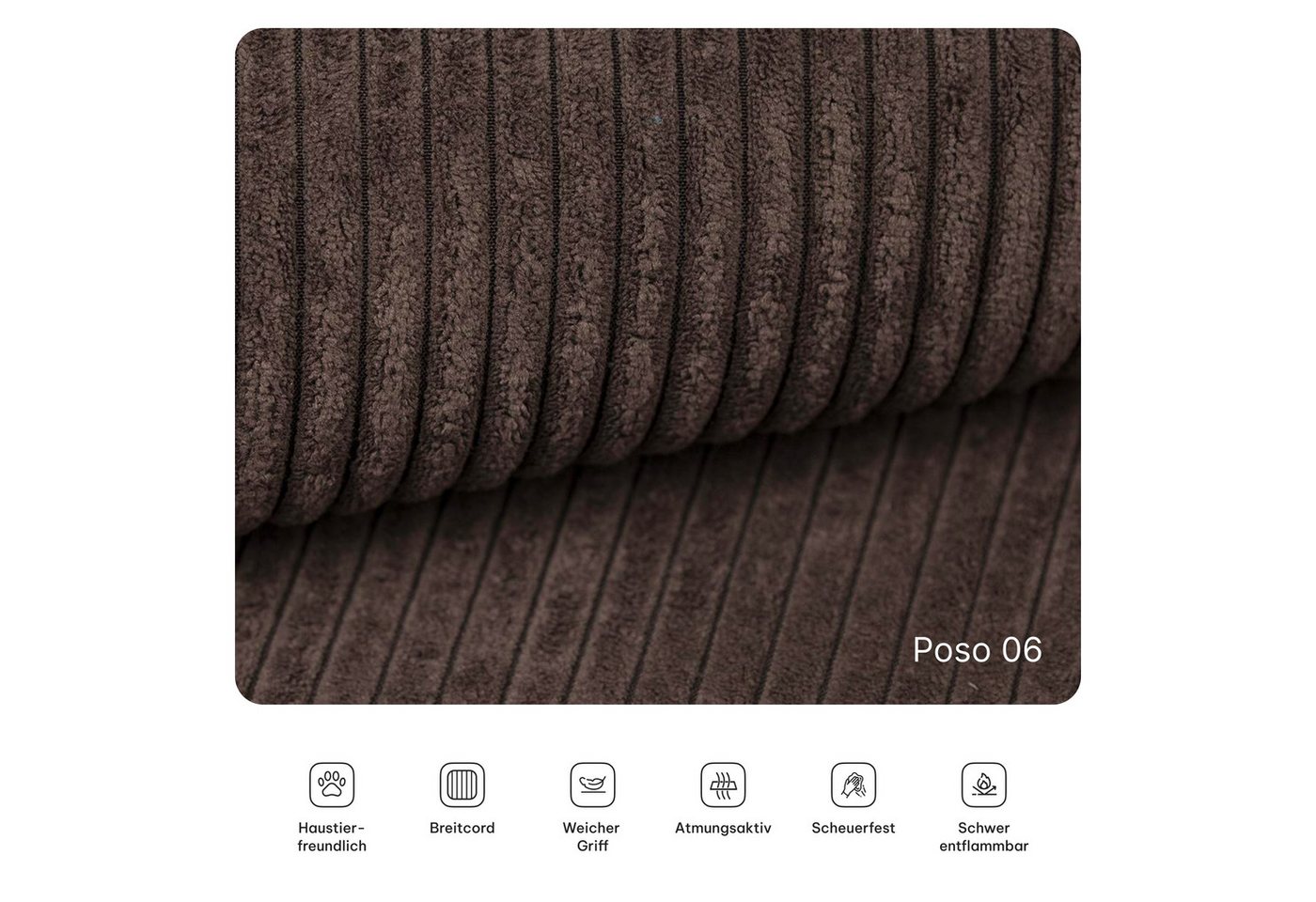 Masseno Sofa ALVIO mit Schlaffunktion, Schlafsofa, Schaumstoffsofa – Bild 5 von 5
