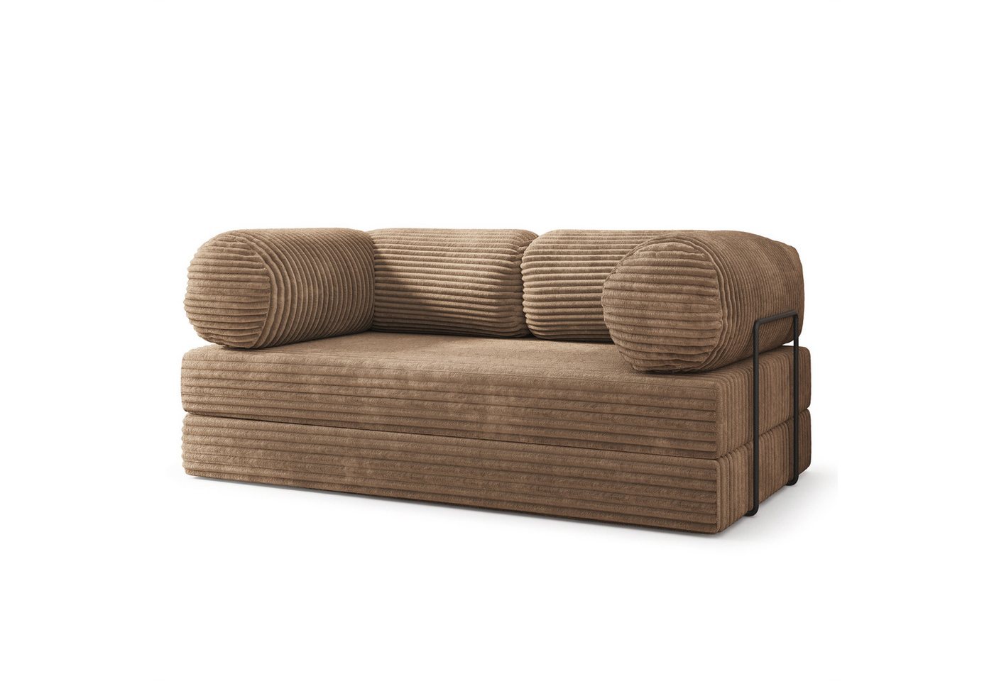 Masseno Sofa ALVIO mit Schlaffunktion, Schlafsofa, Schaumstoffsofa – Bild 2 von 5
