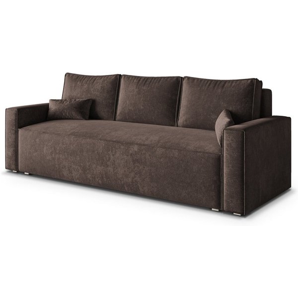 Masseno Sofa MENI mit Schlaffunktion, Schlafsofa, Couch mit Bettkasten