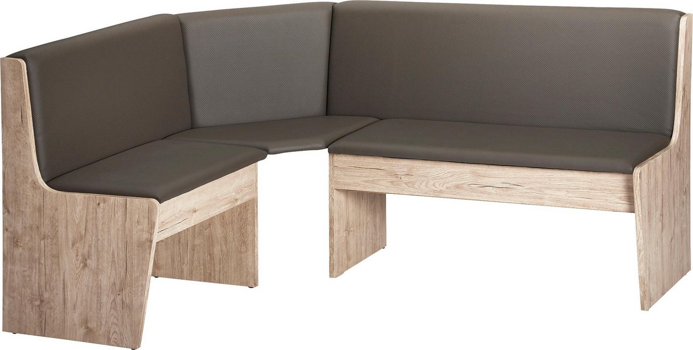 massivline&more Eckbankgruppe Sylt, (Set, 4-tlg), Eckbank ist umstellbar, Eckbank mit Truhe – Bild 4 von 5