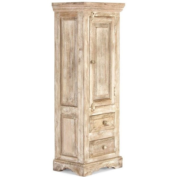 massivum Kommode Patina hohe Holzkommode Mango massiv (1 St)