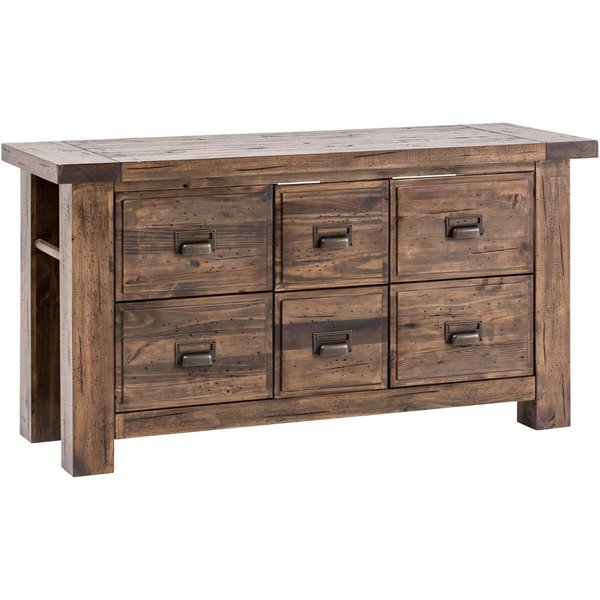 massivum Waschtisch Cancun 140cm, aus rustikalem Holz (1-St)