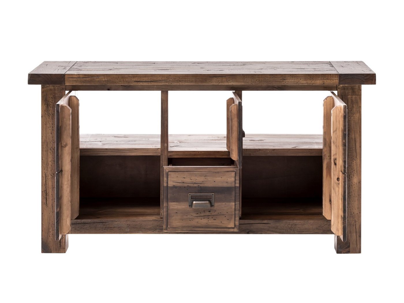 massivum Waschtisch Cancun 140cm, aus rustikalem Holz (1-St) – Bild 4 von 5