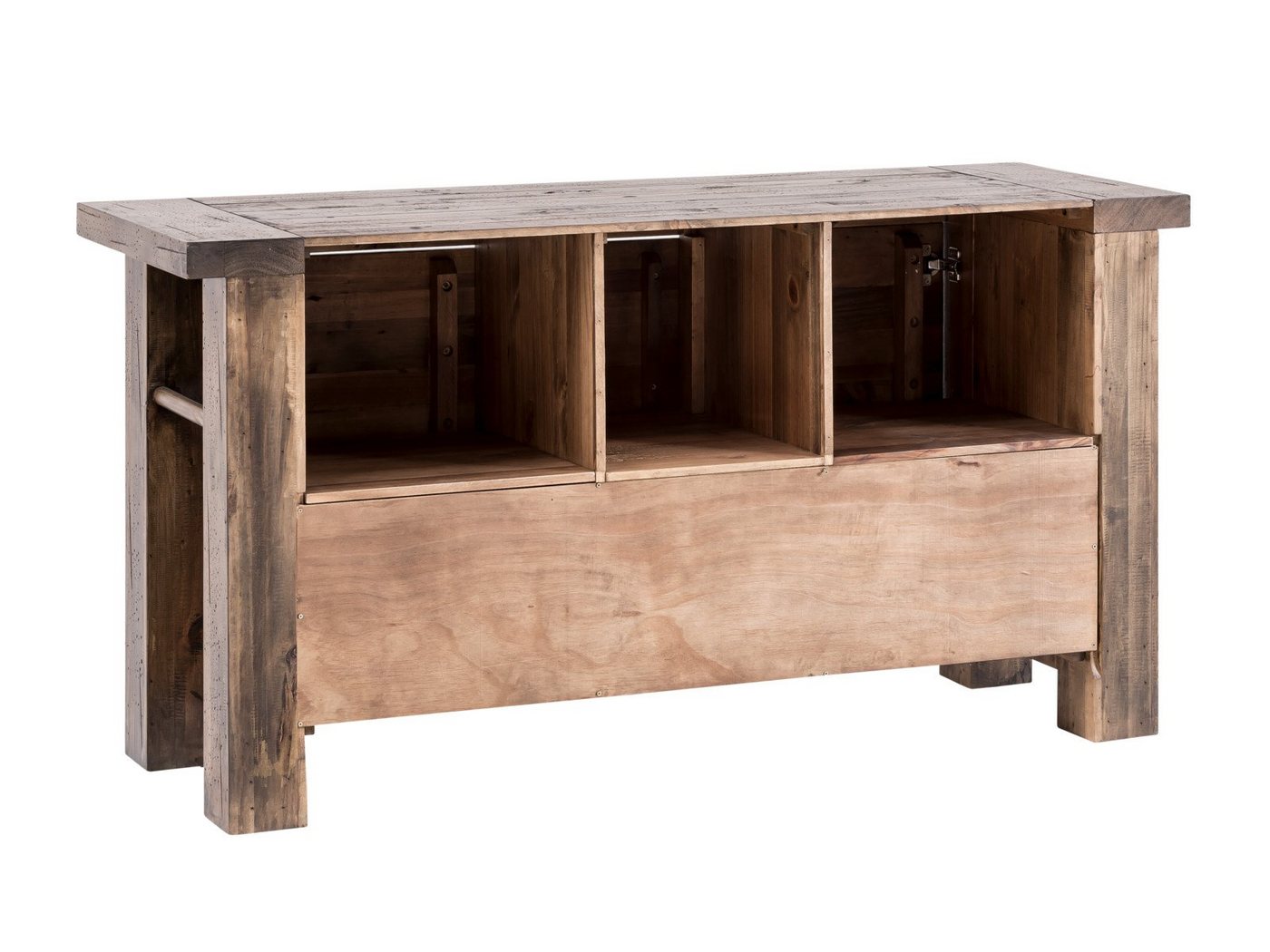 massivum Waschtisch Cancun 140cm, aus rustikalem Holz (1-St) – Bild 5 von 5