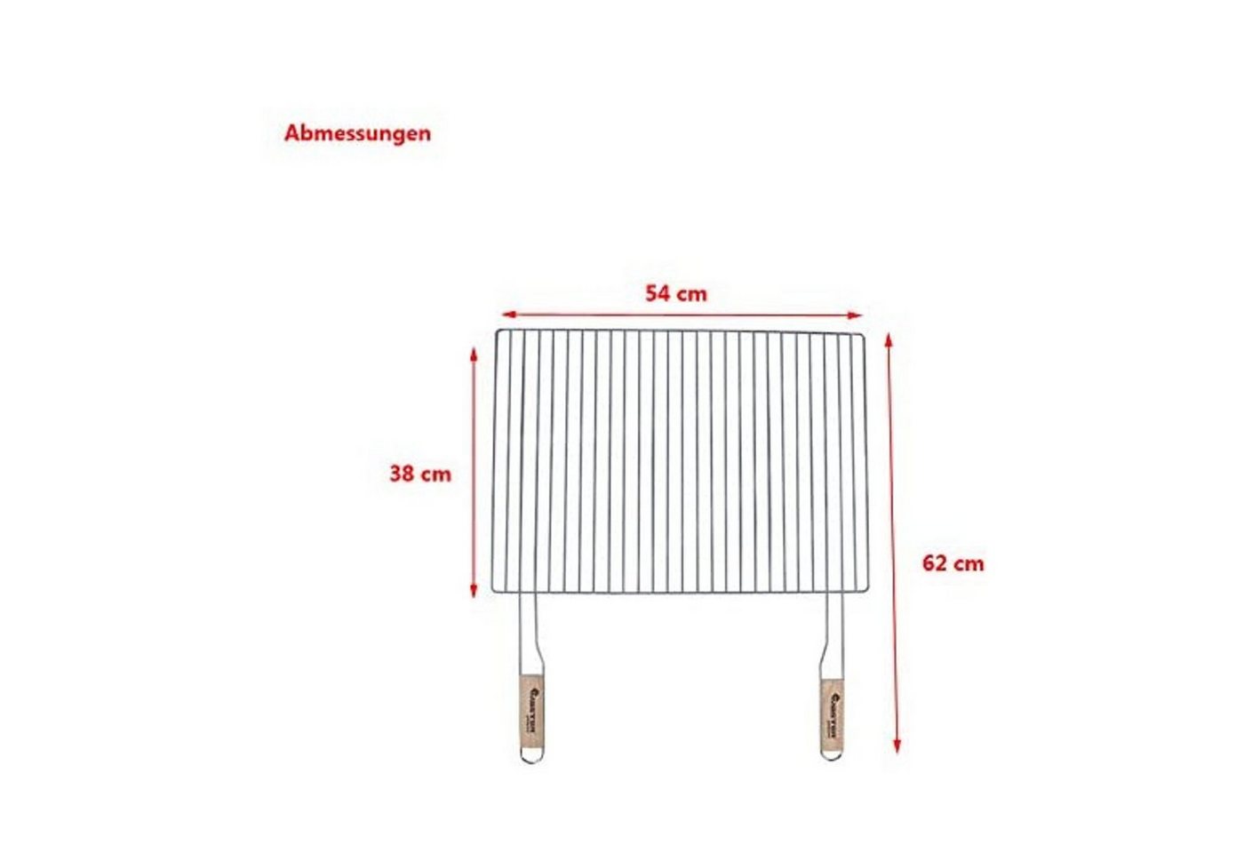 Master Grill & Party Grillrost MG252, 54 x 38 cm – Bild 2 von 2