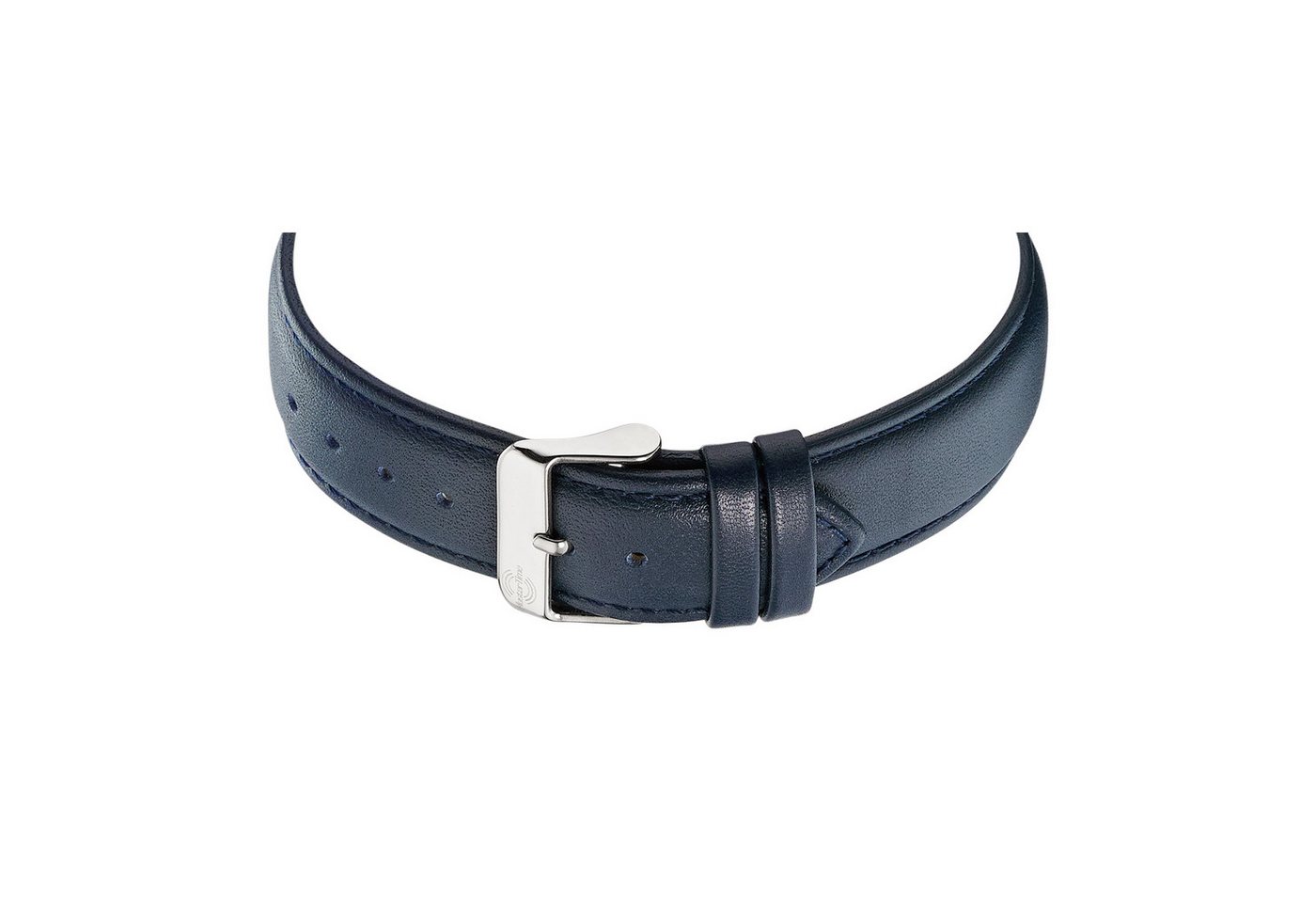 MASTER TIME Funkchronograph MTGA-10971-32L, Quarzuhr, Armbanduhr, Herrenuhr, Lederarmband, analog, digital – Bild 3 von 3