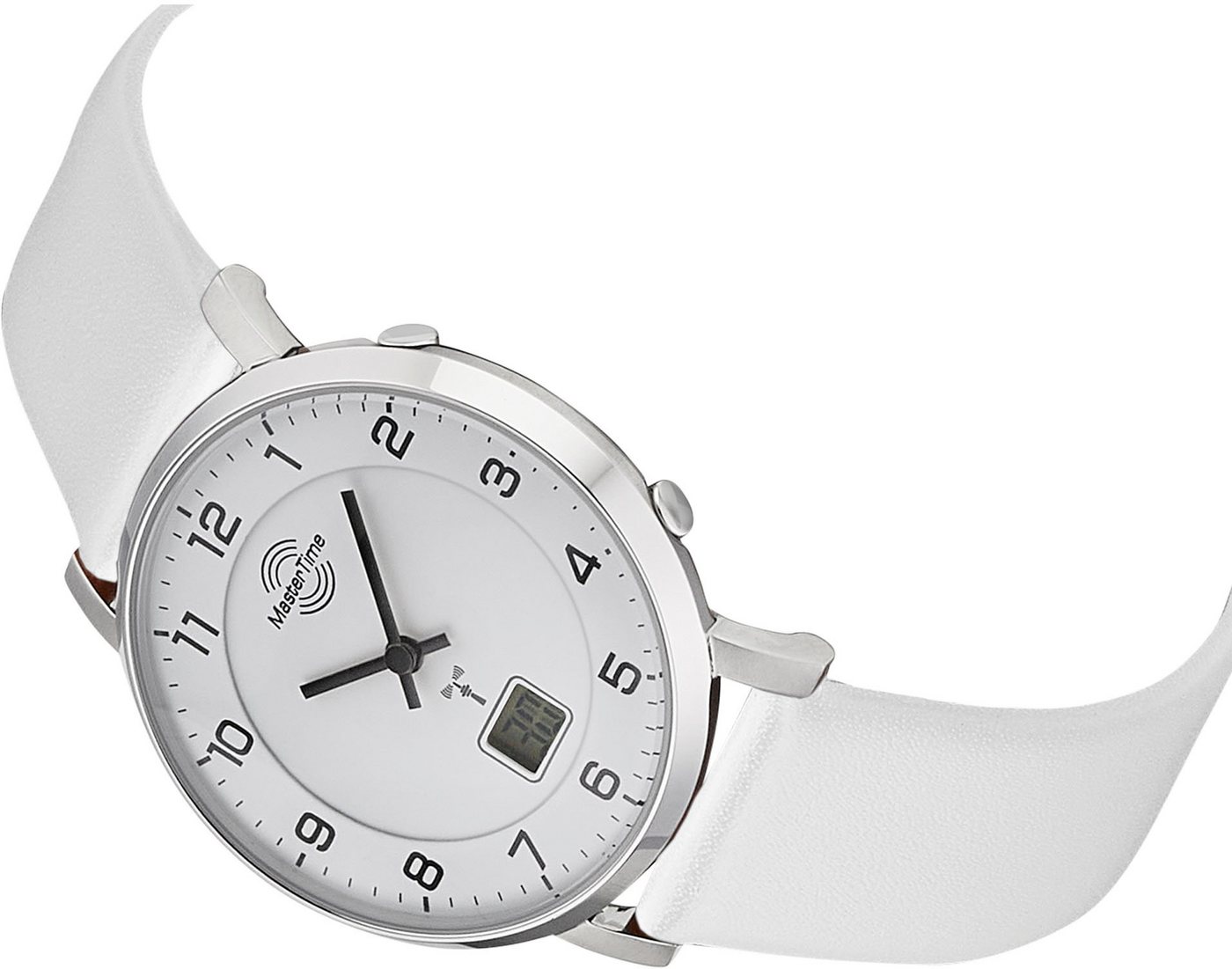 MASTER TIME Funkuhr Advanced MTLA- 10805-12L, Armbanduhr, Quarzuhr, Damenuhr, Datum – Bild 2 von 3