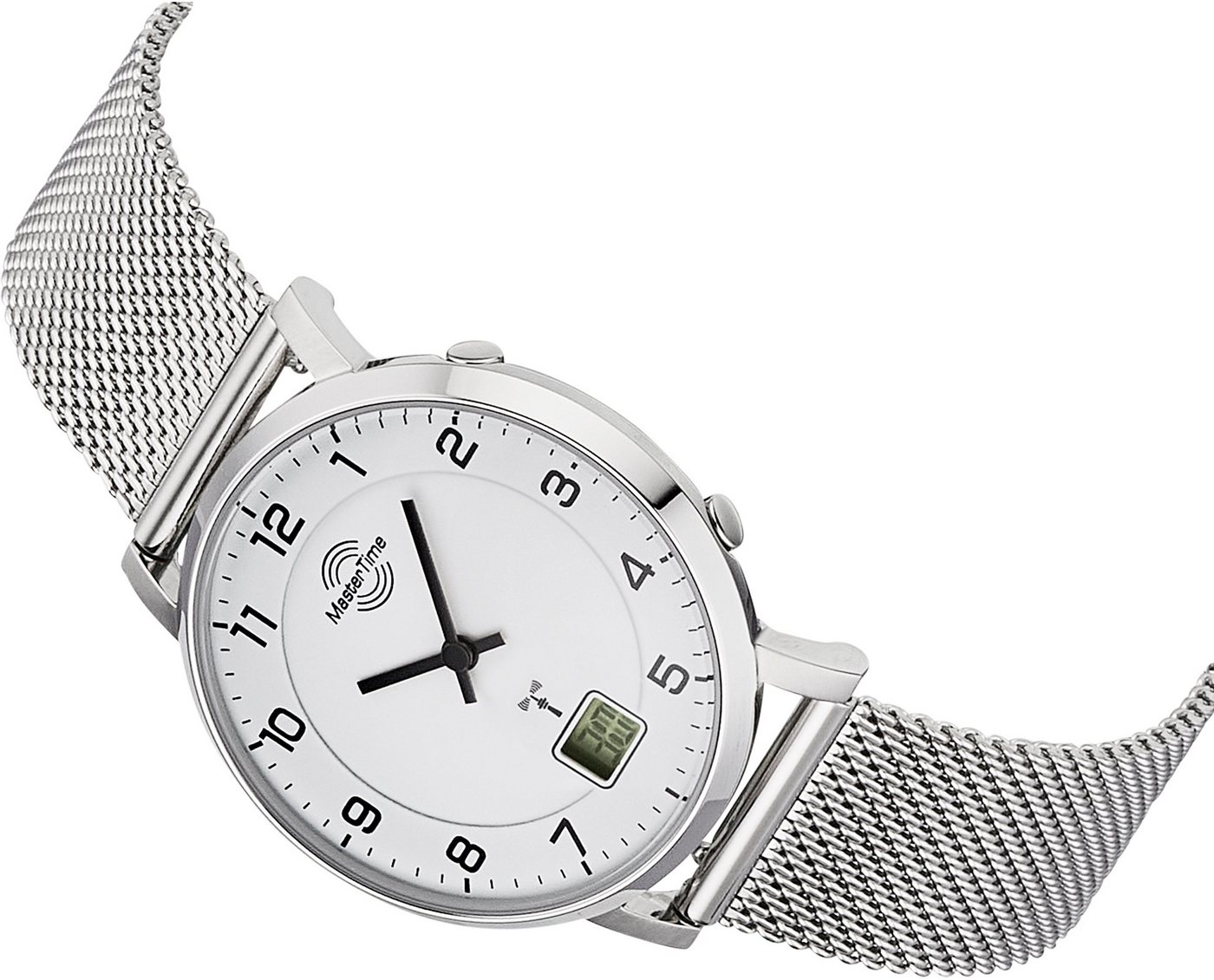 MASTER TIME Funkuhr Advanced MTLS-10740-12M, Armbanduhr, Quarzuhr, Damenuhr, Datum – Bild 2 von 3