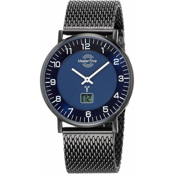 MASTER TIME Funkuhr Basic MTGS-10559-32M, Armbanduhr, Quarzuhr, Herrenuhr, Datum, Langzeitbatterie