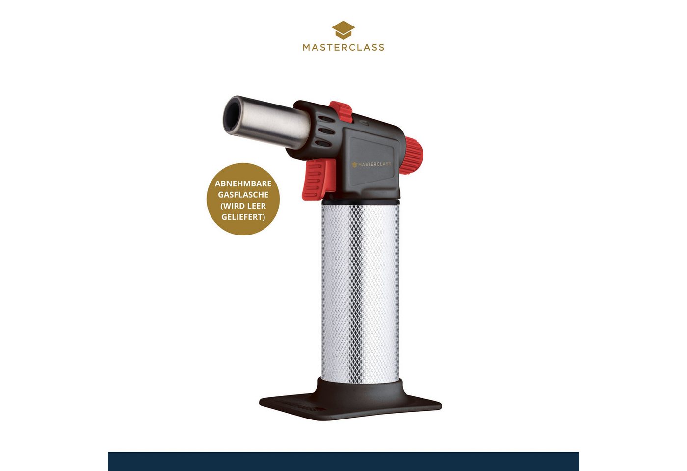 MasterClass Flambierbrenner Professional Cook's Blowtorch, (1-tlg) – Bild 2 von 5