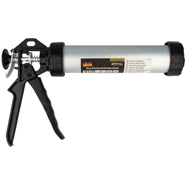 MASTERPROOF PROFESIONAL Kartuschenpistole Alu-Kartuschenpresse für Silikon, Acryl & Kleber mit Kartusche 310 ml