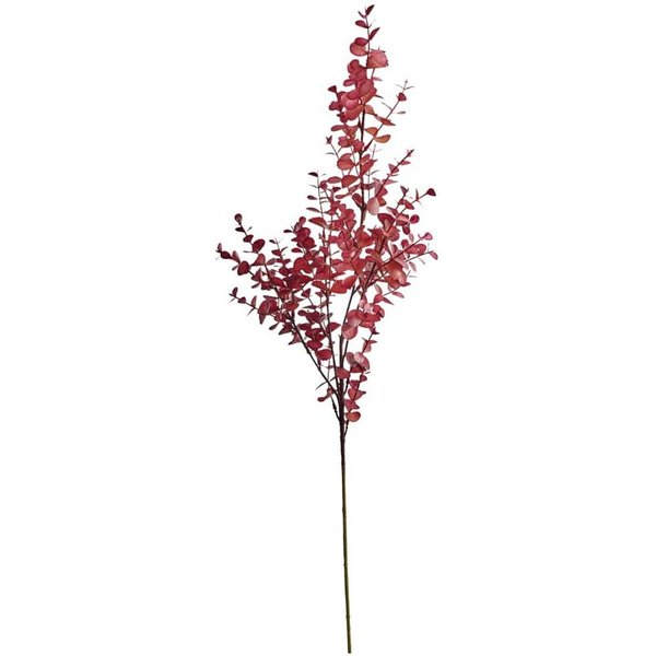 matches21 HOME & HOBBY Bilderrahmen Eukalyptus Kunstpflanze Dekozweig Naturdeko 79 cm bordeaux, (1 St)