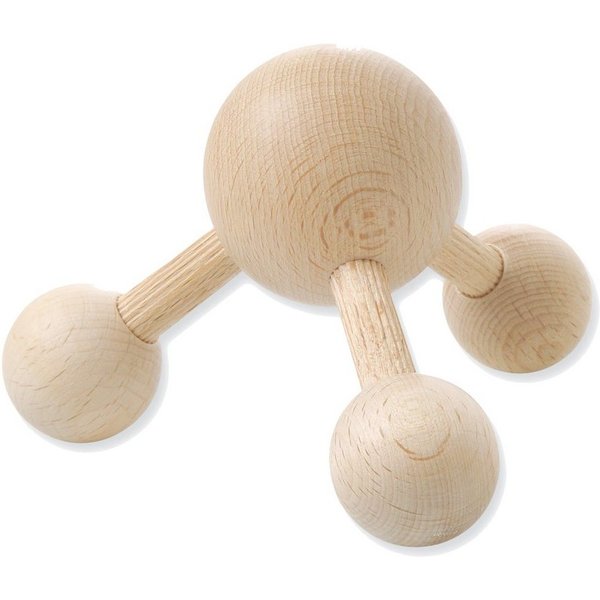 matches21 HOME & HOBBY Massagegerät Holz 9,5x7 cm ab 6 Jahren Holzbaukasten