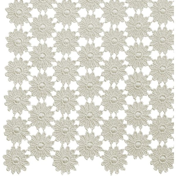 matches21 HOME & HOBBY Tischdecke Tischdeckchen FREYA Vollspitze Vintage Polyester weiß 30 x 30 cm (1-tlg), Pflegeleicht & waschbar bei 30 °C