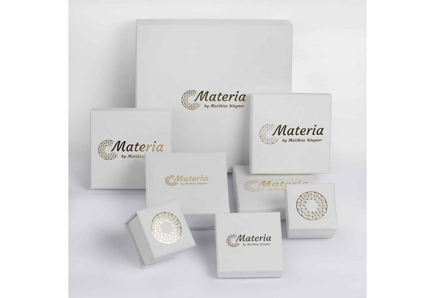 Materia Paar Ohrstecker Kugel Ohrstecker Gelbgold Basic 3-6mm SO-346, 925 Sterling Silber – Bild 3 von 3