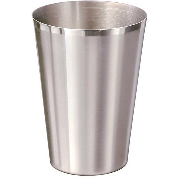 MATO Becher Edelstahlbecher 0,3l hochglanzpolierter/mattierter Edelstahl stapelbar