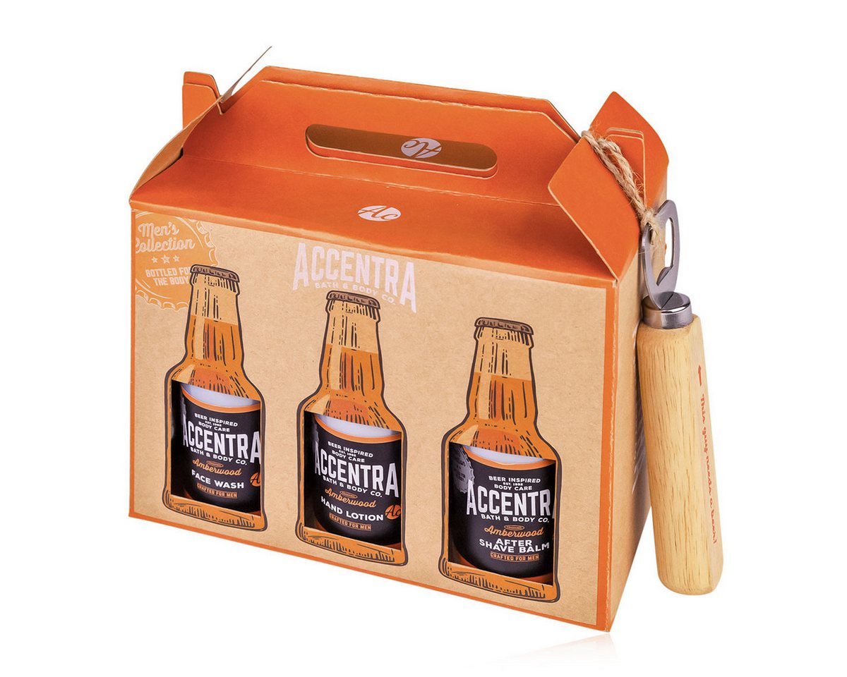 matrasa Pflege-Geschenkset Sixpack MEN'S COLLECTION - Pflegeset in Bierflaschen-Optik Set, 7-tlg. – Bild 2 von 4