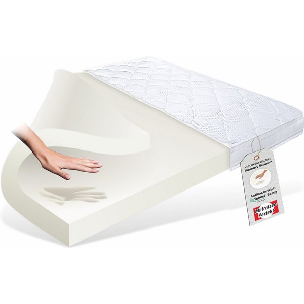 Matratzen Perfekt, Topper Viscotopper TOKIO, 12cm HOCH, mit sehr guter Körpernpassung EXTRA SOFT, 12 cm hoch, Viscoschaum, Topper mit Kern aus viscoelastischem 