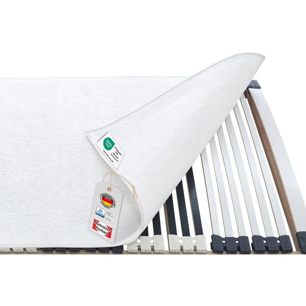 Matratzenschoner Matratzen Schoner, atmungsaktiv, schont ihre Matratze und Lattenrost Matratzen Perfekt, atmungsaktives, Einfaßband stabilisiert OEKO-TEX® 100 S